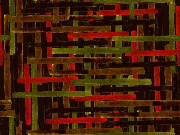 Bauhaus Kusursuz Düzen. Suluboya Geometrik Kırmızı Pembe Çizgiler Tasarımı. Sanat Organik Geo Arkaplanı. Büyük Modern Asgari Baskı. Moda Eğlencesi Soyut Boyası Suluboya Renk Çizgileri.