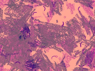 Modern Yazı Başlığı. Kırmızı Üzerine Şirin Büyük Modern Geometrik Desenli, Yatay Şablon İçin Pembe Arkaplan. Büyük Sanatsal Asgari Baskı. Tebeşir Yazı Başlığı.