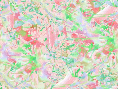 Tehlike izi yok. Kırmızı suluboya fırça darbesi grunge tasarımı. Suluboya boya boya tasarımı. Kademeli mürekkep lekeleri. Toprak sıçrama deseni. Sıvı damlayan fırça sonsuz iz. 