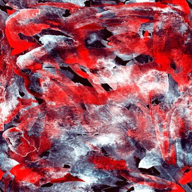 Fırça darbeleri. Beyaz pembe suluboya geometri baskısı. Pastel suluboya arka plan. El çizimi soyut sanat çizgisi. Tekrar eden mayo desenli. Fırça izi.