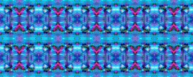 Boyalı fırça Aztek arka planı. Kilim Rastgele Halı dokusu. Sembol geometrik mayo deseni. Mavi, Kırmızı, Siyah Pastel Eğlenceli Dikdörtgen İkat İlişkisi. Etnik Kusursuz Düzen. Suluboya Etnik Tasarım. 