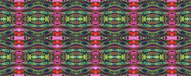 Boyalı fırça Aztek arka planı. Mavi, Kırmızı, Yeşil Pastel Eğlenceli Dikdörtgen İkat İlişkisi. Etnik Kusursuz Düzen. Sembol geometrik mayo deseni. Kilim Rastgele Halı dokusu. Suluboya Etnik Tasarım. 