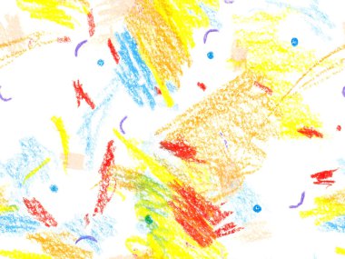 Modern Doodle Header. Kırmızı Üzerine Şirin Büyük Yaratıcı Geometrik Desen, Yatay Şablon İçin Pembe Arkaplan. Büyük Modern Asgari Baskı. Pastel Doodle Başlığı.