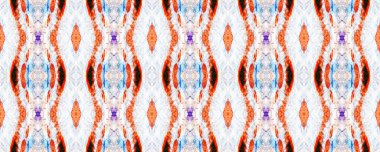 Boyalı fırça Aztek arka planı. Kilim Rastgele Halı dokusu. Suluboya Etnik Tasarım. Sembol geometrik mayo deseni. Siyah, Kırmızı, Yeşil Pastel Eğlenceli Dikdörtgen İkat İlişkisi. Etnik Kusursuz Desen.