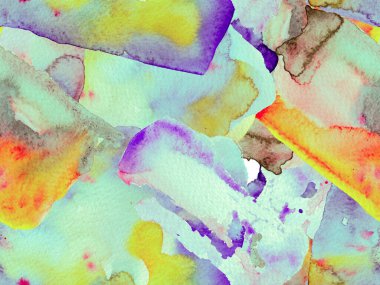 Psikedelik Kâğıt. Geometrik Suluboya Kumaş Tasarımı. Sıvı, dikişsiz kiremit. Klasik Mavi ve Lush Lav Kırmızı Vintage Doku Çizimi. Suluboya kusursuz desen. Soyut Doku Arkaplanı.