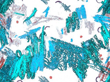 Modern Yazı Başlığı. Sevimli Büyük Moda Geometrik Desen Mavi, Yatay Şablon İndigo Arkaplanı. Büyük Moda Asgari Baskı. Tebeşir Yazı Başlığı.