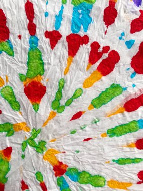 Hippi Batic. Canlı Haight San Francisco Swatch. Özgürlük Girdabı 'nı bağladı. Boho Boyalı Kıyafetler. Reggae Suluboya Efekti. Psikedelik girdap tekstili. Boya sarmalı arka plan. Mavi, Kırmızı ve Sarı