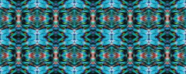 Kilim Rastgele Halı dokusu. Suluboya Etnik Tasarım. Mavi, Gri, Kırmızı Pastel Eğlenceli Dikdörtgen İkat İlişkisi. Etnik Kusursuz Düzen. Sembol geometrik mayo deseni. Boya fırçası Aztek Arkaplanı. 