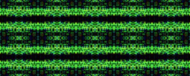 Suluboya Etnik Tasarım. Boya fırçası Python arka planı. Sembol geometrik mayo deseni. Eğlenceli Dikdörtgen İkat Uyumu. Turkuaz ve siyah Yılan Derisi Rastgele Doku. Etnik Kusursuz Desen.