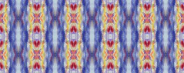 Kilim Rastgele Halı dokusu. Suluboya Etnik Tasarım. Sembol geometrik mayo deseni. Mavi, Kırmızı, Yeşil Pastel Eğlenceli Dikdörtgen İkat İlişkisi. Etnik Kusursuz Düzen. Boya fırçası Aztek Arkaplanı. 