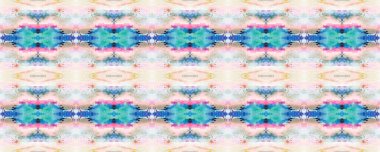 Boyalı fırça Aztek arka planı. Suluboya Etnik Tasarım. Mavi, Kırmızı, Mor Pastel Eğlenceli Dikdörtgen İkat İlişkisi. Etnik Kusursuz Düzen. Kilim Rastgele Halı dokusu. Sembol Geometrik Mayo Şablonu. 