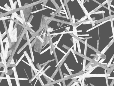 Bauhaus Kusursuz Düzen. Suluboya Geometrik Siyah ve Beyaz Çizgiler Tasarımı. Sanat Organik Geo Arkaplanı. Büyük Sanatsal Asgari Baskı. Moda Eğlencesi Soyut Boyası Suluboya Renk Çizgileri.