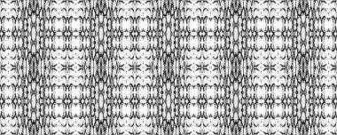 Etnik Kusursuz Düzen. Siyah ve Beyaz Dikdörtgen İkat Uyumluluğu. Suluboya Etnik Tasarım. Boya fırçası Python arka planı. Sembol geometrik mayo deseni. Yılan Derisi Rastgele Doku.