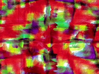 Geleneksel Spalier dokusu. Suluboya Etnik Tasarım. Yeşil ve Kızıl Kilim Yerli Geçmişi. Ikat Geometrik Mayo Kalıbı. Dikdörtgen Coğrafi Uyum. Etnik Kusursuz Desen.