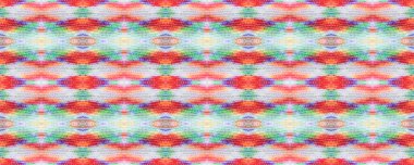 Mavi, Gri, Kırmızı Pastel Eğlenceli Dikdörtgen İkat İlişkisi. Etnik Kusursuz Düzen. Boyalı fırça Aztek arka planı. Suluboya Etnik Tasarım. Sembol geometrik mayo deseni. Kilim Halı Rastgele Dokusu. 