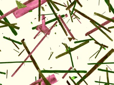 Bauhaus Kusursuz Düzen. Suluboya Geometrik Kırmızı Pembe Çizgiler Tasarımı. Sanat Organik Geo Arkaplanı. Büyük Çağdaş Küçük Yazdırma. Moda Eğlencesi Soyut Boyası Suluboya Renk Çizgileri.