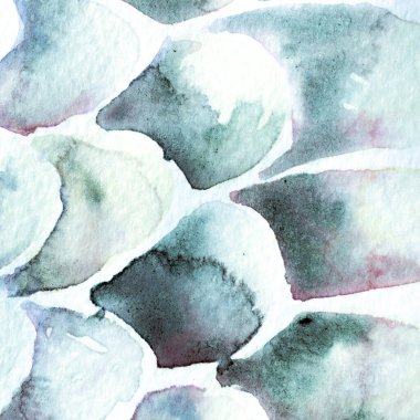 Turkuaz Mavi Yılan Tasarımı. Suluboya El Çizilmiş Piton Yazısı. Kobra Derisi Egzotik Doku. Geometrik Yılan Arkaplanı. Zehir ve Yılan derisi. Suluboya El Boyalı Arkaplan.