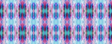 Mavi, Kırmızı, Mor Pastel Eğlenceli Dikdörtgen İkat İlişkisi. Etnik Kusursuz Düzen. Boyalı fırça Aztek arka planı. Sembol geometrik mayo deseni. Kilim Rastgele Halı dokusu. Suluboya Etnik Tasarım. 