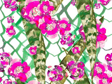 suluboya boya çiçek çizimi, dijital duvar kağıdı