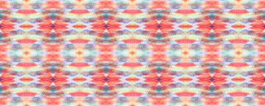 Mavi, Gri, Kırmızı Pastel Eğlenceli Dikdörtgen İkat İlişkisi. Etnik Kusursuz Düzen. Kilim Rastgele Halı dokusu. Suluboya Etnik Tasarım. Boyalı fırça Aztek arka planı. Sembol Geometrik Mayo Şablonu. 