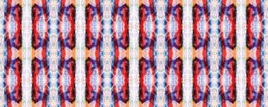 Suluboya Etnik Tasarım. Kilim Rastgele Halı dokusu. Boyalı fırça Aztek arka planı. Sembol geometrik mayo deseni. Siyah, Kırmızı, Yeşil Pastel Eğlenceli Dikdörtgen İkat İlişkisi. Etnik Kusursuz Desen.