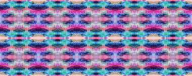 Mavi, Kırmızı, Mor Pastel Eğlenceli Dikdörtgen İkat İlişkisi. Etnik Kusursuz Düzen. Sembol geometrik mayo deseni. Boyalı fırça Aztek arka planı. Suluboya Etnik Tasarım. Kilim Halı Rastgele Dokusu. 