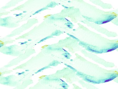 Suluboya kusursuz desen. Soyut Doku Arkaplanı. Klasik Doku İllüstrasyonu. Geometrik Suluboya Kumaş Tasarımı. Sıvı, dikişsiz kiremit. Psikedelik Kâğıt. Yeşil ve Su Mentonu