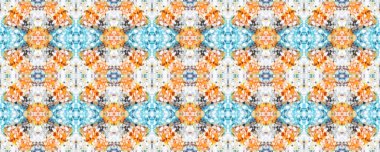 Beton Asgari Parmak izi. Geometrik Terrazo Duvar Kağıdı. Bej, mavi ve turuncu kaya tasviri dokusu. Soyut Taş Döşeme. Granit kiremit. Mozaik Yaz Arkaplanı. Terrazzo Kusursuz Desen.