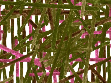 Bauhaus Kusursuz Düzen. Suluboya Geometrik Yeşil Teal Çizgileri Tasarımı. Sanat Organik Geo Arkaplanı. Büyük Çağdaş Küçük Yazdırma. Moda Eğlencesi Soyut Boyası Suluboya Renk Çizgileri.