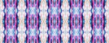 Suluboya Etnik Tasarım. Mavi, Kırmızı, Mor Pastel Eğlenceli Dikdörtgen İkat İlişkisi. Etnik Kusursuz Düzen. Sembol geometrik mayo deseni. Kilim Rastgele Halı dokusu. Boya fırçası Aztek Arkaplanı. 