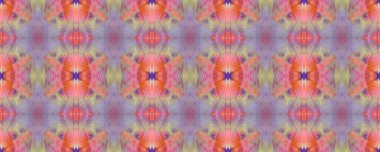 Mavi, Kırmızı, Yeşil Pastel Eğlenceli Dikdörtgen İkat İlişkisi. Etnik Kusursuz Düzen. Suluboya Etnik Tasarım. Boyalı fırça Aztek arka planı. Kilim Rastgele Halı dokusu. Sembol Geometrik Mayo Şablonu. 