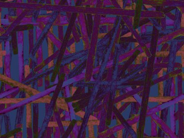 Bauhaus Kusursuz Düzen. Suluboya Geometrik Mor Çizgiler Tasarımı. Sanat Organik Geo Arkaplanı. Büyük Olağandışı Asgari Parmak izi. Moda Eğlencesi Soyut Boyası Suluboya Renk Çizgileri.