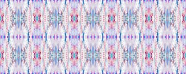 Sembol geometrik mayo deseni. Boyalı fırça Aztek arka planı. Mavi, Kırmızı, Mor Pastel Eğlenceli Dikdörtgen İkat İlişkisi. Etnik Kusursuz Düzen. Suluboya Etnik Tasarım. Kilim Halı Rastgele Dokusu. 