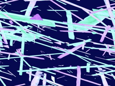 Bauhaus Kusursuz Düzen. Suluboya Geometrik İndigo, Mavi Çizgiler Tasarımı. Sanat Organik Geo Arkaplanı. Büyük Olağandışı Asgari Parmak izi. Moda Eğlencesi Soyut Boyası Suluboya Renk Çizgileri.