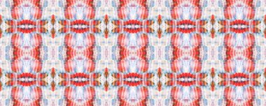 Etnik Kusursuz Düzen. Eğlenceli Dikdörtgen İkat Uyumu. Boya fırçası Python arka planı. Suluboya Etnik Tasarım. Sembol geometrik mayo deseni. Yılan Derisi Rastgele Doku. Kırmızı, bej ve mavi