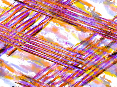 Suluboya Kamuflaj Tasarımı. Soyut Safari fayansı. Zebra Deri İzi. Klasik Mavi ve Lush Lav Kırmızı Hayvan Kamuflaj Arkaplanı. Afrika deseni. Çizgili, kusursuz desen. Geometrik Hayvan Dokusu.