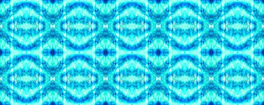 Dikdörtgen Coğrafi Uyum. Etnik Kusursuz Düzen. Teal ve Aqua Menthe Suluboya Etnik Tasarım. Yılan Derisi Rastgele Doku. Boya fırçası Python arka planı. Ikat Geometrik Mayo Deseni.