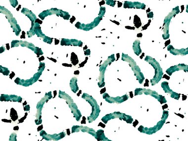 Afrika Safari Deri Çizimi. El çizimi Aspid Deseni. Green ve Aqua Menthe Elapidae Kapanış Arkaplanı. Aspid Pürüzsüz Düzen. Yılan Derisi Parmak izi. Zehirli Ejder Taklidi.