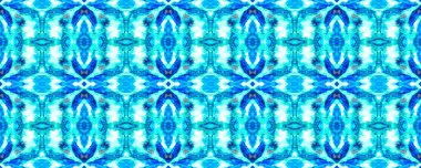 Dikdörtgen Coğrafi Uyum. Etnik Kusursuz Düzen. Suluboya Etnik Tasarım. Teal ve Aqua Menthe Yılan Derisi Rastgele Doku. Boya fırçası Python arka planı. Ikat Geometrik Mayo Deseni.