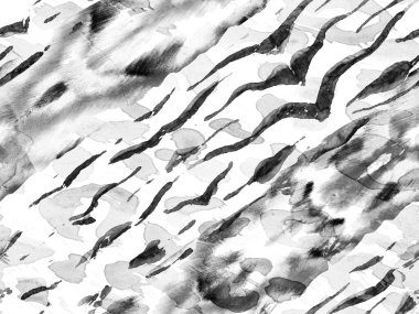 Tek renkli ve gri tonlu suluboya kamuflaj tasarımı. Soyut Safari fayansı. Zebra Deri İzi. Hayvan kamuflajı arka planı. Geometrik hayvan dokusu. Afrika deseni. Çizgili Kusursuz Desen.