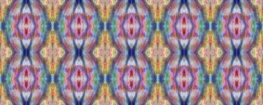 Kilim Rastgele Halı dokusu. Mavi, Kırmızı, Yeşil Pastel Eğlenceli Dikdörtgen İkat İlişkisi. Etnik Kusursuz Düzen. Sembol geometrik mayo deseni. Boyalı fırça Aztek arka planı. Suluboya Etnik Tasarım. 