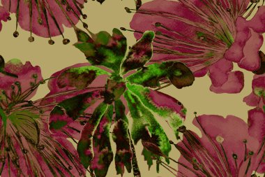 Palmiye yapraklarının eğlenceli dokusu. Tropikal Kusursuz Desen. Etnik Aloha İlişkisi. Egzotik Bikini Özgeçmişi. Turkuaz Yeşil Suluboya Yatay Tropik Tasarım. Palm Geometric Mayo Kalıbı.