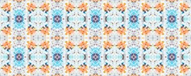 Bej, Mavi ve Turuncu Beton Asgari Parmak izi. Geometrik Terrazo Duvar Kağıdı. Terrazzo Kusursuz Desen. Granit kiremit. Mozaik Yaz Arkaplanı. Kaya tasviri dokusu. Soyut Taş Döşeme.