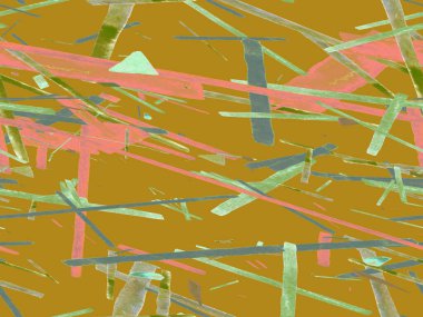 Bauhaus Kusursuz Düzen. Suluboya Geometrik Yeşil Teal Çizgileri Tasarımı. Sanat Organik Geo Arkaplanı. Büyük Modern Asgari Baskı. Moda Eğlencesi Soyut Boyası Suluboya Renk Çizgileri.