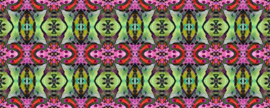 Sembol geometrik mayo deseni. Mavi, Kırmızı, Yeşil Pastel Eğlenceli Dikdörtgen İkat İlişkisi. Etnik Kusursuz Düzen. Suluboya Etnik Tasarım. Kilim Rastgele Halı dokusu. Boya fırçası Aztek Arkaplanı. 