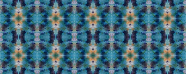 Chevron Geometric Swimwear Pattern.  Blue, Grey, Green Pastel Fun Rectangle Ikat Rapport. Ethnic Seamless Pattern. Paintbrush Aztec Background.  Watercolor Ethnic Design.  Kilim Rug Random Texture.