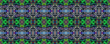 Suluboya Etnik Tasarım. Yaz Rhombus Arkaplanı. Yılan Derisi Rastgele Doku. Siyah, Mavi, Yeşil Canlı Geometrik Mayo desenli. Etnik Kusursuz Düzen. Coğrafi Simetrik İkat Uyumu.