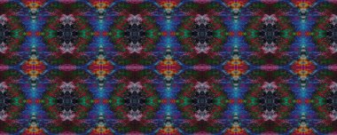 Sembol geometrik mayo deseni. Yılan Derisi Rastgele Doku. Boya fırçası Python arka planı. Suluboya Etnik Tasarım. Kırmızı, Mavi ve Siyah Etnik Kusursuz Şablon. Eğlenceli Dikdörtgen İkat Uyumu. 