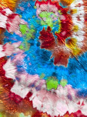 Psikedelik girdap tekstili. Boya sarmalı arka plan. Hippi Batic. Canlı Haight San Francisco Swatch. Kırmızı ve İndigo Özgürlük girdabı. Boho Boyalı Kıyafetler. Reggae Suluboya Efekti.