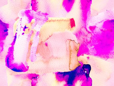 Suluboya kusursuz desen. Soyut Doku Arkaplanı. Psikedelik Kâğıt. Magenta ve Pembe Geometrik Suluboya Kumaş Tasarımı. Sıvı, dikişsiz kiremit. Klasik Doku Çizimi.